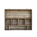 Holz Wand Regal Mit Mehrere Fächer H:55x70cm Von Chic Antique