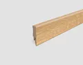 EGGER Sockelleiste Eiche braun L613, L: 240 cm, H: 5.8 cm, 1-St., 2,40m, neues kubisches Profil, passend zu Fußboden Predaia Eiche honig