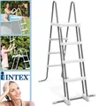 Intex Sicherheitsleiter Leiter 122 cm Pool Schwimmbad Easy Frame Poolleiter 076