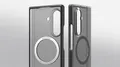 Designed for Samsung Spigen Capella Case für Galaxy Z Fold7, zweiteilige, semitransparente Handy-Hülle, Magnet zum Anbringen von Gadgets, Qi2-Charger kompatibel, Harteschale, Weiche Kante, Frost Black