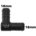 WamSter® L 90° Schlauchverbinder Pipe Connector 18mm Durchmesser
