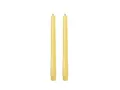 UYUNI Lighting LED-Stabkerze Smooth Wheat Yellow 2erSet 25cm