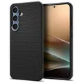 Samsung Galaxy S25 Plus Spigen Liquid Air Mattschwarzes Gehäuse