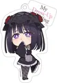 My Dress-Up Darling Acryl Schlüsselanhänger Marin Shizuku Cosplay Chibi Style 8 cm
