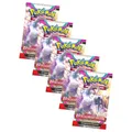 Pokemon Karten Karmesin & Purpur Entwicklung in Paldea Sammelkarten - 5 Booster