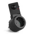 SEBSON Zwischenstecker PIR Bewegungsmelder, drehbarer Sensor, Schuko Stecker 230V, programmierbar, max. 1000W LED geeignet, Steckdosen-Adapter