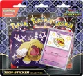 Pokémon-Sammelkartenspiel: Tech-Sticker-Kollektion Karmesin & Purpur – Paldeas Schicksale – Gruff (1 holografische Promokarte & 3 Boosterpacks)