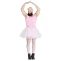 Boland - Kostüm Ballett Tänzer für Herren, Faschingskostüm für Mottoparty oder Karneval, Tänzerin, Ballerina, Rosa