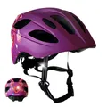 Crazy Safety Cool Kinder Fahrradhelm | Fahrradhelm Kinder 6-12 Jahre für Fahrrad, Skateboard, Mountainbike, Inlineskates | USB-aufladbares Rücklicht | Verstellbarer Fahrradhelm 54-58 cm