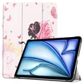 Lobwerk Smart Cover Hülle für Apple iPad Air 10.9 2020/2022 4/5 Generation iPad Air 11 2024 M2 11 Zoll Schutzhülle Flip Case aufstellbare Tasche Bookstyle Design