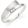 Bruno Banani Fingerring Schmuck Geschenk Silber 925 Damenring, mit Zirkonia (synth) silberfarben 59