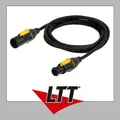 NEUTRIK Stromkabel powerCON TRUE1 Stecker/Buchse 3x 2,5 mm² 0,5 m