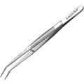 Gebogene Pinzette Edelstahl Nähmaschine Universal Silber Modern