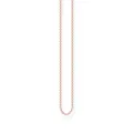 THOMAS SABO Feine Ankerkette roségold 750 Roségold Vergoldung, 925 Sterlingsilber KE1105-415-40