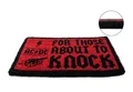 AC/DC For Those About To Knock Fußmatte Doormat Markenfußmatte Kokosfaser 60x40