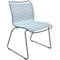 Outdoor Stuhl Click ohne Armlehne pastell hellblau