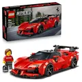 LEGO Speed Champions Ferrari SF90 XX Stradale Sportwagen - Modellbau mit sammelbarer Fahrer Minifigur - Geburtstagsgeschenkidee für Jungen ab 9 Jahren und Motorsportfans - 77254