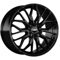 AEZ Porto Black Black Matt 9x21 ET 42 5/112 Alufelge Schwarz