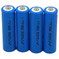 LiFePo4 IFR 14500 Akku AA 4er Set 600mAh 3,2V 14500 Akkus für Solithia Solarleuchten