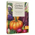 Magic Garden Seeds - Gurken Genuss Samenset mit 6 Sorten: Einlegegurken, Salatgurken, Dill & Zwiebel - knackige Vielfalt für Beet, Balkon & Küche - ideal zum Selberziehen & Einmachen