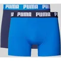 PUMA Trunks mit Label-Detail im 2er-Pack in Royal, Größe XXL