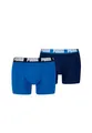 PUMA Boxer Boxershorts Men Herren Everyday Unterhose Unterwäsche 2er Pack, Farbe:003 - True Blue, Bekleidungsgröße:XXL