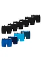 PUMA Boxer Boxershorts Men Herren Everyday Unterhose Unterwäsche 10er Pack, Farbe:Black/Blue, Bekleidungsgröße:XXL