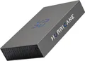Hurricane 3518C3 Festplattengehäuse 3.5' USB Type C, Externes HDD Gehäuse mit eigener Stromversorgung für 2,5', 3,5' SATA HDD und SSD, USB Case, HDD Enclosure Box mit Netzteil für PC, Mac, Lunux