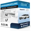 G.D.W. Anhängekupplung abnehmbar passend für Mercedes B-Klasse 01.2019-jetzt neu