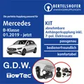 Für MERCEDES B-Klasse Typ W247 01.2019-jetzt AHK abn. +7pol spez. E-Satz NEU TOP