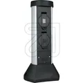 Steckdosensäule mit 2 Steckdosen IP44