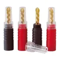 Dynavox Bananenstecker Bananenhohlstecker 4 Stück bis 5 mm² 2 x Rot, 2 x Schwarz
