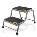 DEMA Wohnwagen Doppel-Trittstufe DDT 2 – Stabiler Doppeltritt für Caravan & Camping, rutschfest & belastbar
