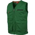 Würth MODYF Arbeitsweste Stretch X für Herren Stylische Handwerkerweste für In-/Outdoor grün L