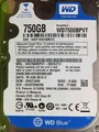 Western Digital 750 GB WD7500BPVT-00HXZT3 DCM:DHOT2HN | 18JUN2014