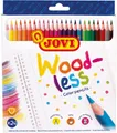 Jovi Buntstift Buntstifte Woodless VE=24 Farben