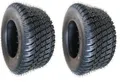 Gripstar 2X Stück 18x9.50-8 Wave 18x9.5-8 Reifen für Rasentraktor Aufsitzmäher Rasenmäherreifen, Rasenreifen Mantel Reifenmantel 18 x 9.50-8 18 x 9.5-8