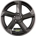 DBV Torino III anthrazit glänzend poliert 8x19 ET35 - LK5/112 ML70.1 Felge Alu