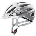 uvex True cc Women's Edition - Leichter Allround-Helm für Damen - individuelle Größenanpassung - White-Grey - 52-55 cm