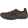 Clarks Herren Momo Spirit 2 Slipper, Braun Ebony Leather, 44.5 EU