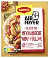 MAGGI Fix AirFryer für Mexikanische Wrap-Füllung Fajita Mix, Würzmischung zur schnellen Zubereitung eines leckeren Fleischgerichts, für Zubereitung im Airfryer geeignet, 1er Pack (1 x 27g)