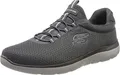 Skechers Herren Summits sneakers, Charcoal, 45 EU