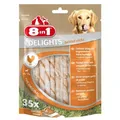 8in1 Delights Twisted Sticks Huhn 35 Stück, Hundesnack, Zahnpflege