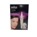 BRAUN FaceSpa 810 Gesichtsepilierer mit Reinigungsbürste zur Haarentfernung
