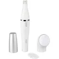 Braun Face 810 Gesichtsepilierer/-bürste, Epiliergerät, weiß