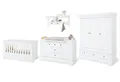 Pinolino® Babymöbel-Set Kinderzimmer-Set 'Emilia' extrabreit groß inkl. Wandregal, 4-tlg.