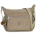 Kipling GABBIE Mittelgroße Umhängetasche, True Beige (Braun)