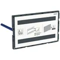 GE Omega Abdeckplatte flächenbündig, kundespez.
