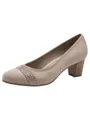 Jana Vegan, Mehrweite mit Blockabsatz Blockabsatz Pumps Vegan
