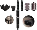 Shark Multihaarstyler FlexStyle 5-in-1 Haarstyler und -trockner - Black Diamond HD446JBEU, Mit einer Drehung vom leistungsstarken Haartrockner zum Styler